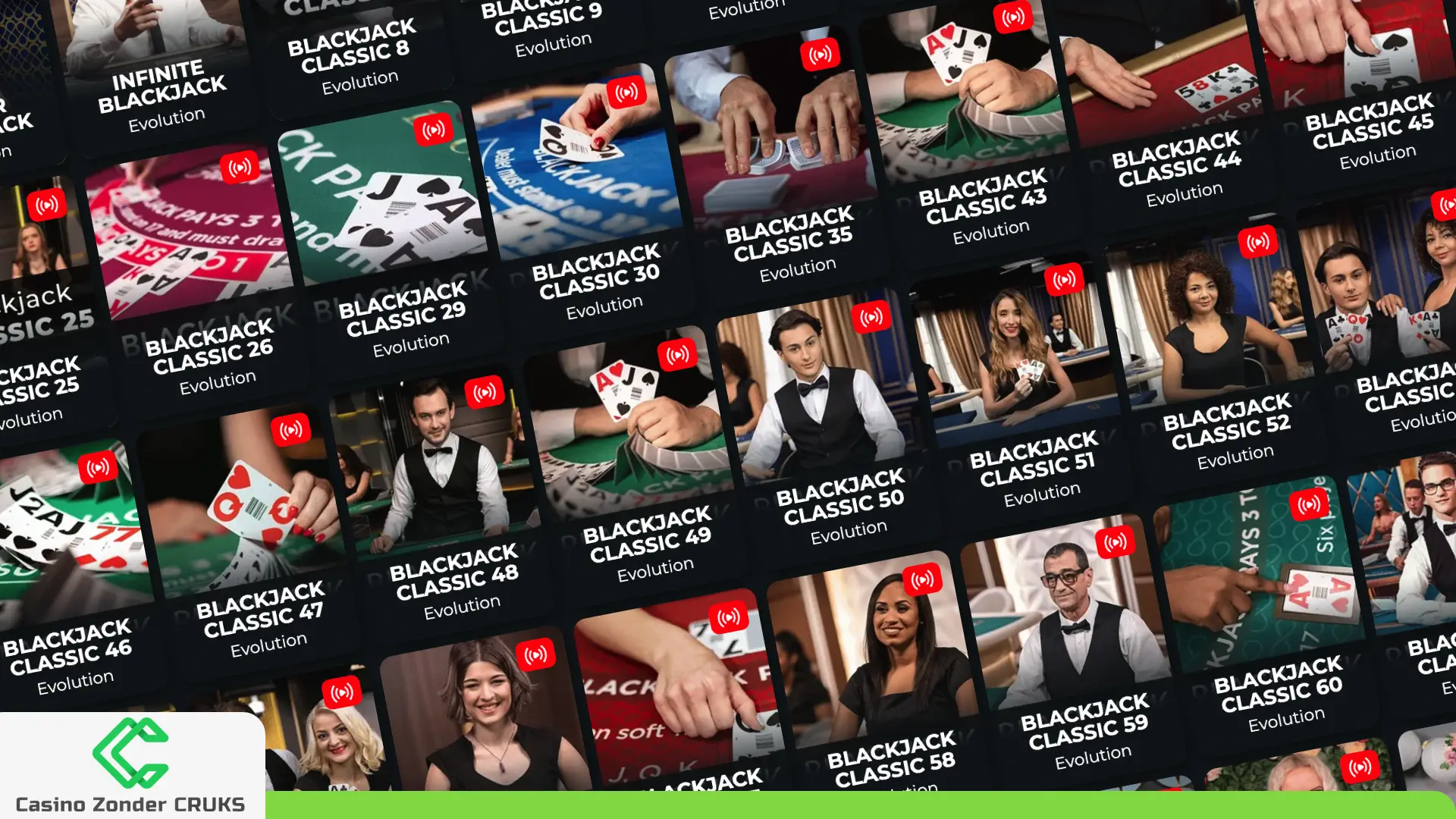 blackjack in online casino zonder cruks