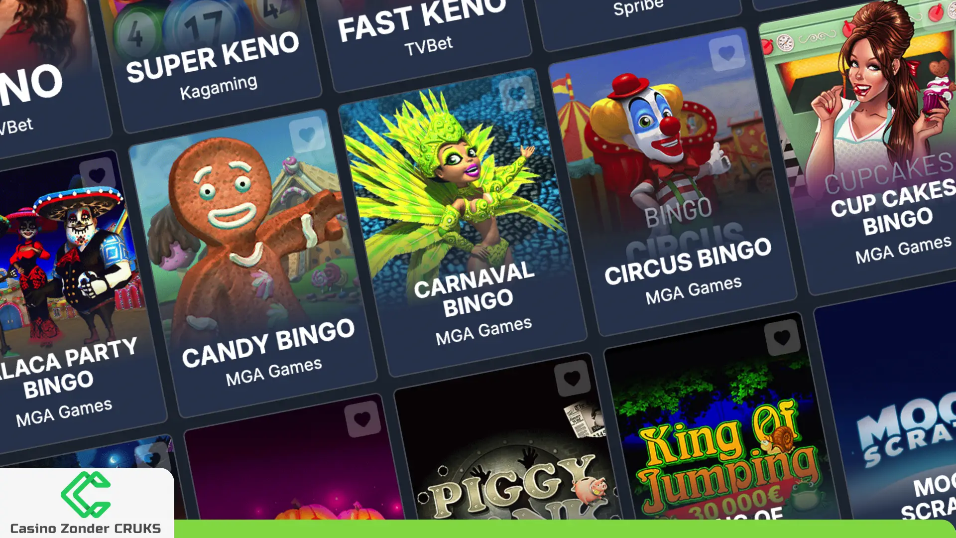 zonder cruks casino lottery